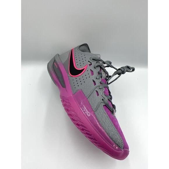 Size 8.5 Men’s Nike Air Zoom GT Cut 3 “Smoke Grey/ Hot Fuchsia” DV2913-006 New main image 4